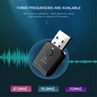 Автомобильный Bluetooth 5,1 FM01 передатчик приемник громкой связи вызов мини USB мощный автомобильный комплект авто беспроводной аудио для автомобиля Fm радио