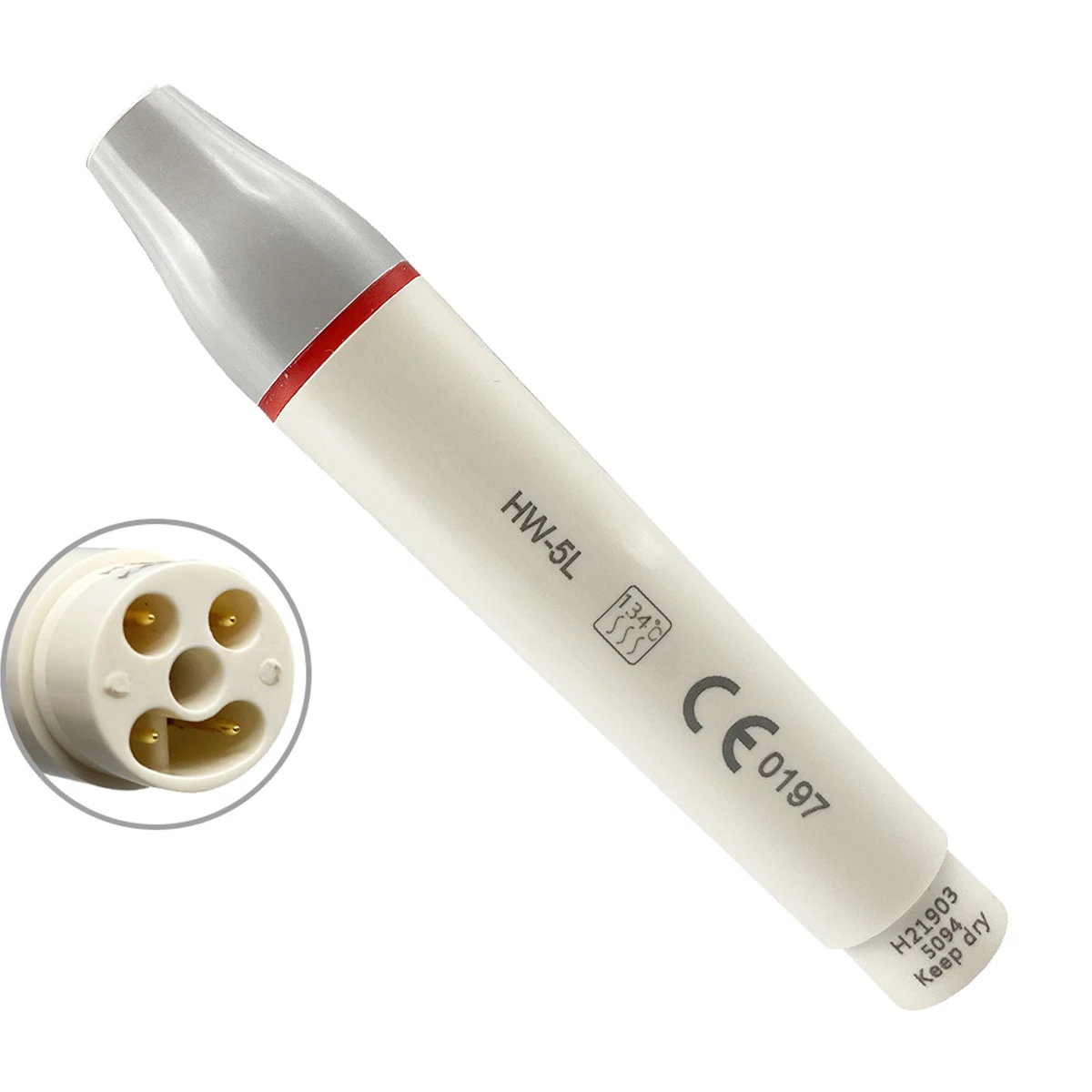 Рукоятка для стоматологических материалов со светодиодный ным устройством