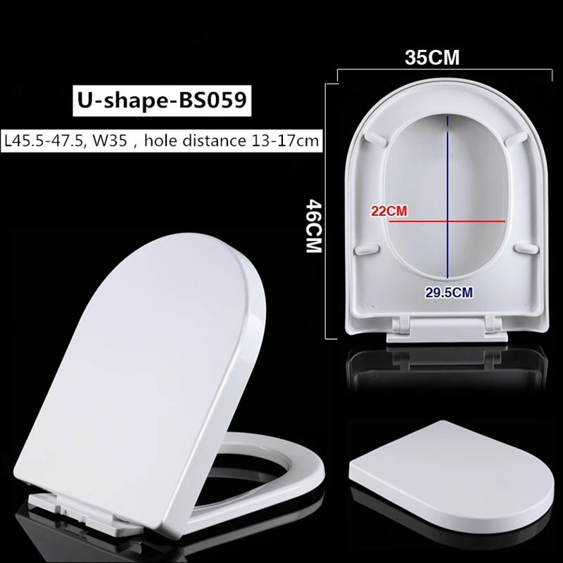 Универсальная накладка на сиденье унитаза замедляющая Крышка для сидений U