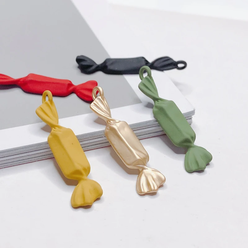 8 шт. Позолоченные Разноцветные Подвески для сережек и ожерелий|Ювелирная