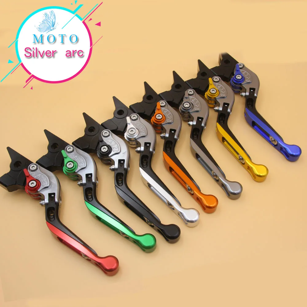 

For Kawasaki Z650 2017 Black&Titanium Folding Extendable Motorcycle CNC Brake Clutch Levers 2017 New Laser Engraved Logo