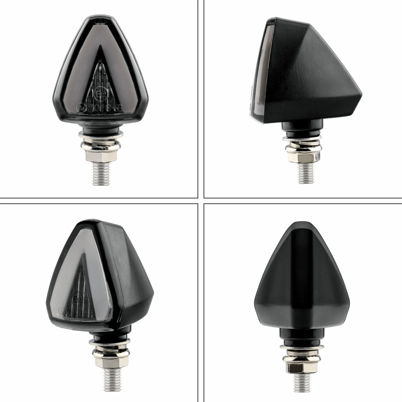 

2pcs 12V Motorcycle LED Turn Signal Light Motorbike Scooter ATV Brake Lamp Taillight