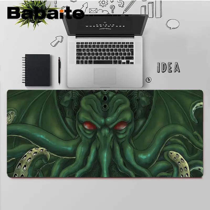 

Babaite Top Quality Cthulhu Gamer Speed Mice Retail Small Rubber Mousepad Free Shipping Large Mouse Pad Keyboards Mat