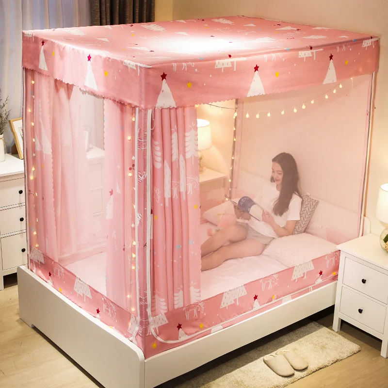 На молнии москитная сетка Бытовая 1 8 м кровать принцесса занавеска 5 Юрт