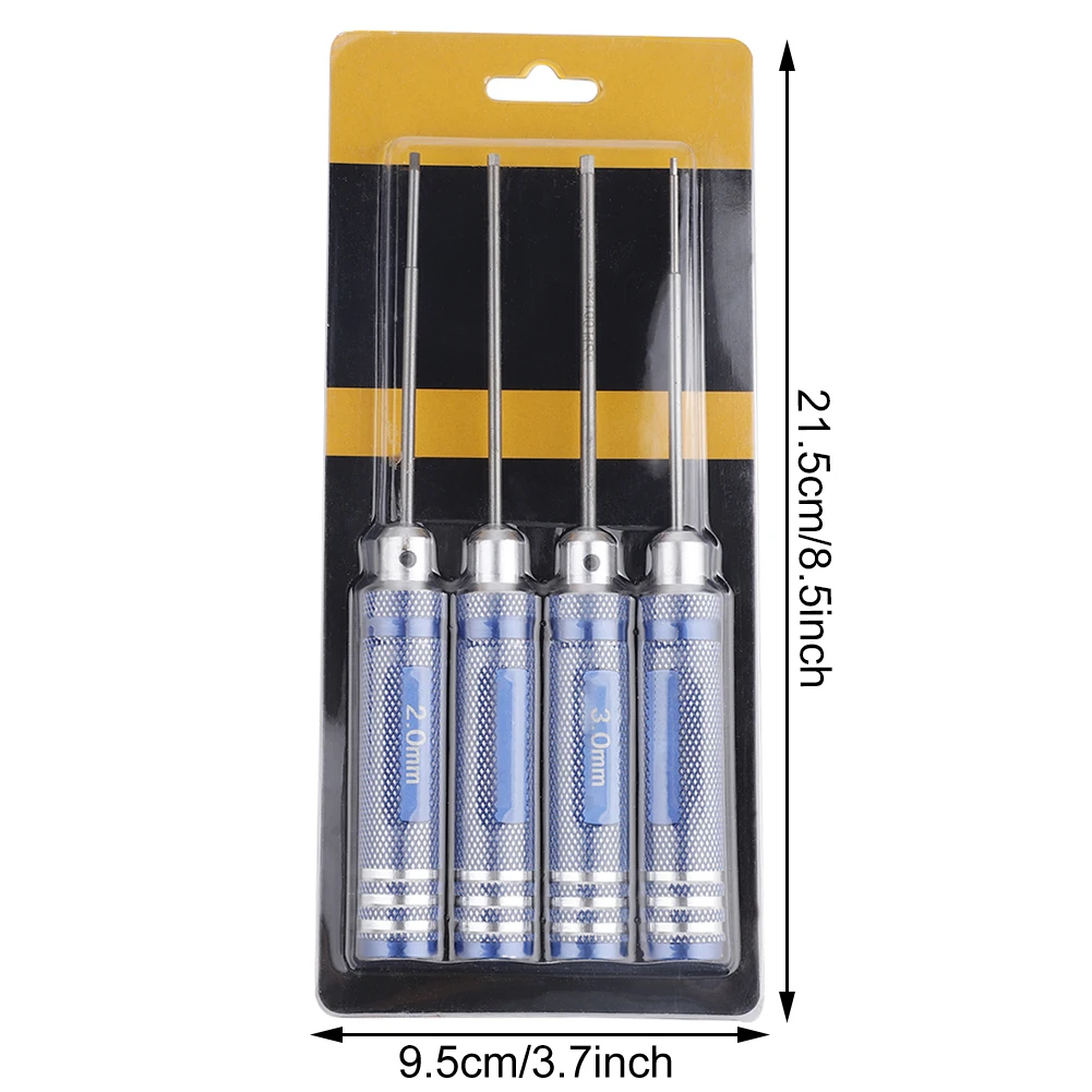 4 шт. Шестигранная гайка отверточных головок RC Универсальная металлическая