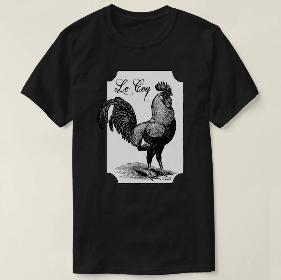 Мужская футболка с принтом хлопковая коротким рукавом Le Coq петухом Women | одежда