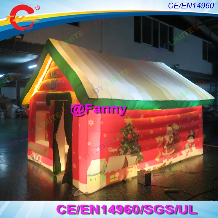 Новый Дизайн Большие светодиодные фонари рождественские украшения надувной