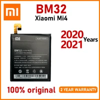xiao mi original 3080mah bm32 phone battery for xiaomi mi 4 m4 mi4 replacement high quality phone batteries