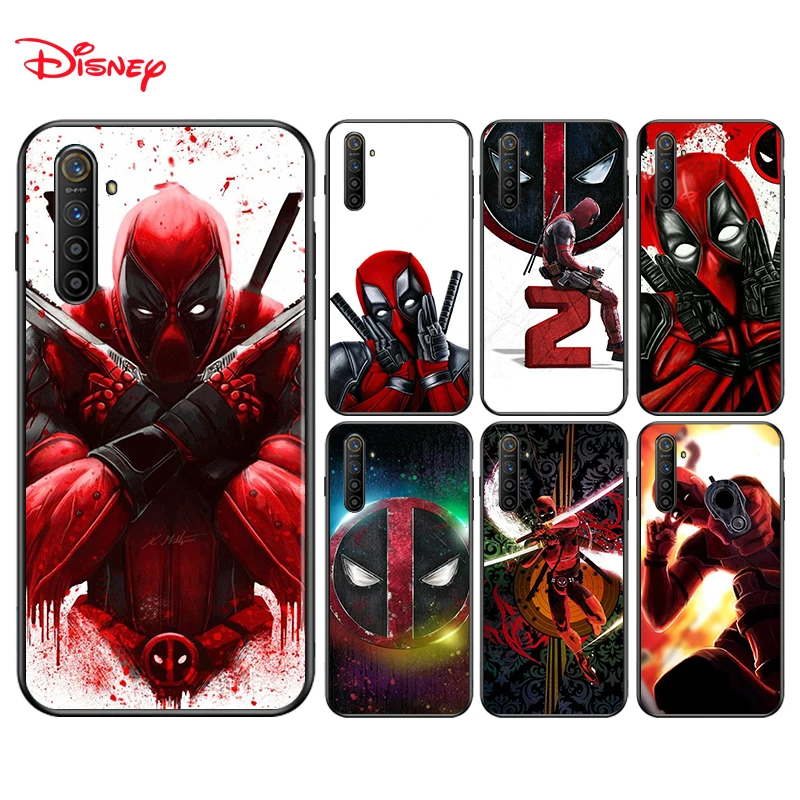 

Silicone Cover Marvel Hero Deadpool For Realme 7i Global C2 C3 C11 C12 C15 C17 X2 X3 Superzoom X50 XT Q2 Q2i Pro Phone Case