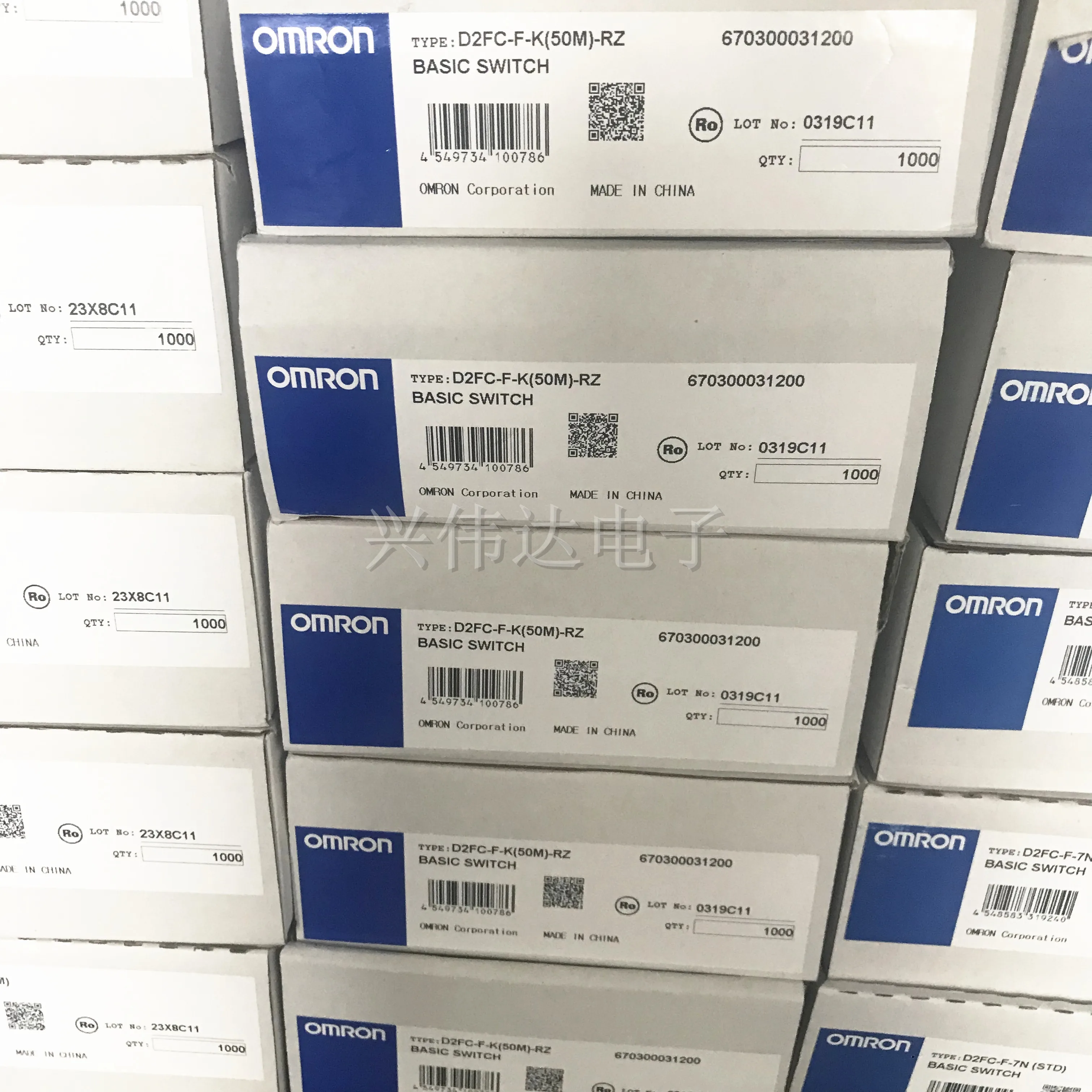 Совершенно новый оригинальный OMRON мышь Omron microswitch D2FC-F-7N 10m20mOF 50M-RZ | Компьютеры и