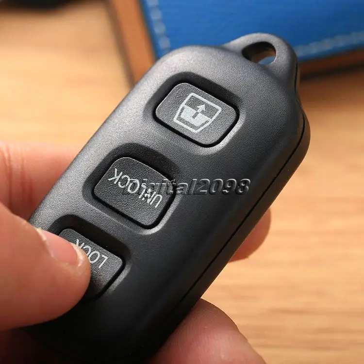 Yetaha 3 кнопки сменный автомобильный чехол для ключей откидной брелок пульт