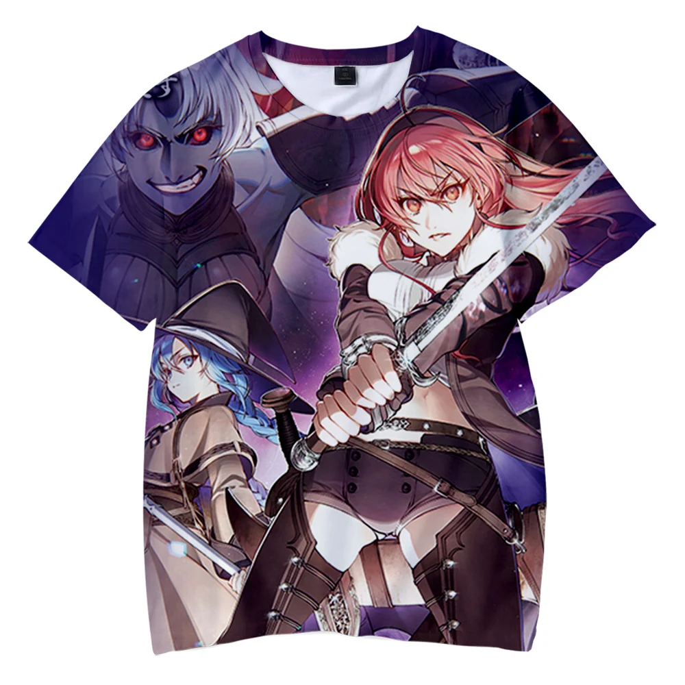 

2021hot Sale Anime Mushoku Tensei 3D Printed T-Shirt Men/Women Summer Casual Fashion Hip Hop Short Sleeve Oversize Tops
