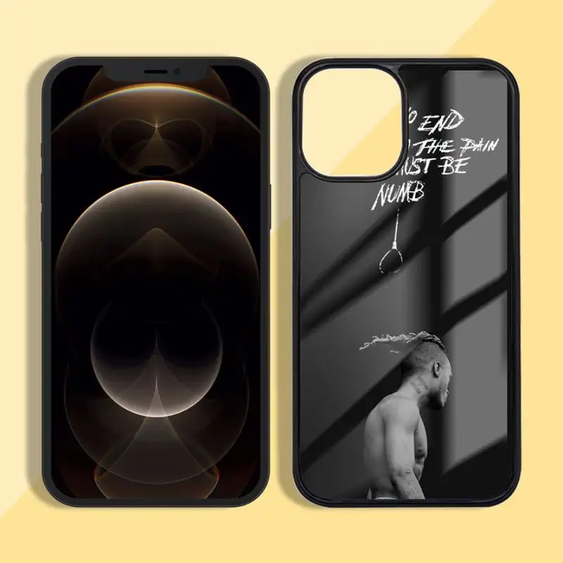 

XXXTentacion Phone Case Silicone TPU+PC For iPhone11 12 mini Pro MAX 7 8 Plus X XR XS Samsung S20 10 9 8 Plus ultra