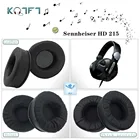 KQTFT белок кожи бархатные Запасные подушечки для наушников для Sennheiser HD 215 наушники-амбушюры Запчасти наушник крышка подушки чашки
