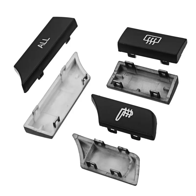 

12pcs AC button trim Accessories Black Key Repair Auto Car For BMW 5 6 7 F10 F01 UU