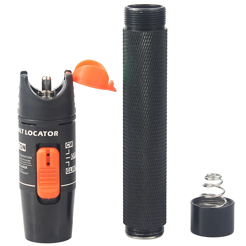 

10MW Visual Fault Locator Fiber Optic Visual Fault Finder 10mw VFL Optical Fiber Cable Tester Laser 650nm 10KM