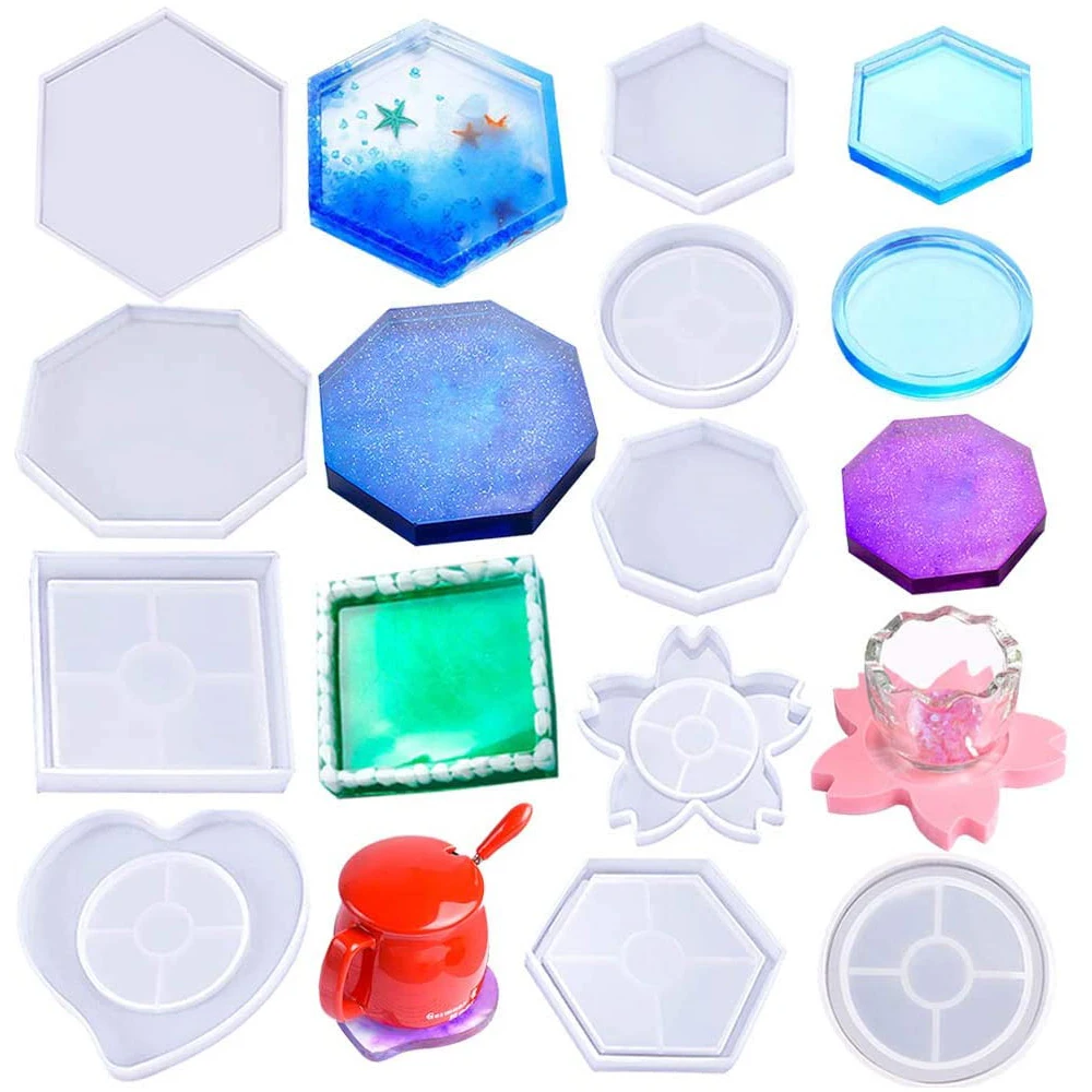 1 шт. Прозрачная силиконовая форма с буквами высушенный цветок смола