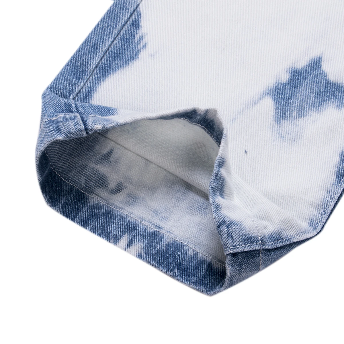 

Imcute 2020 New Brand Men's Stretchy Ripped Skinny Biker Jeans Destroyed Taped Slim Fit Denim Pants