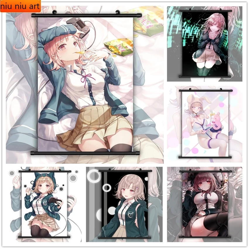 Картина на холсте из аниме данганронпа наньами хиаки настенное украшение