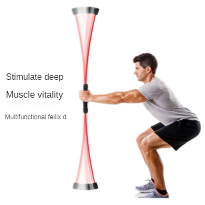 Флекси Фитнес бар мышцы подъемные упражнения Спортивная трость домашний