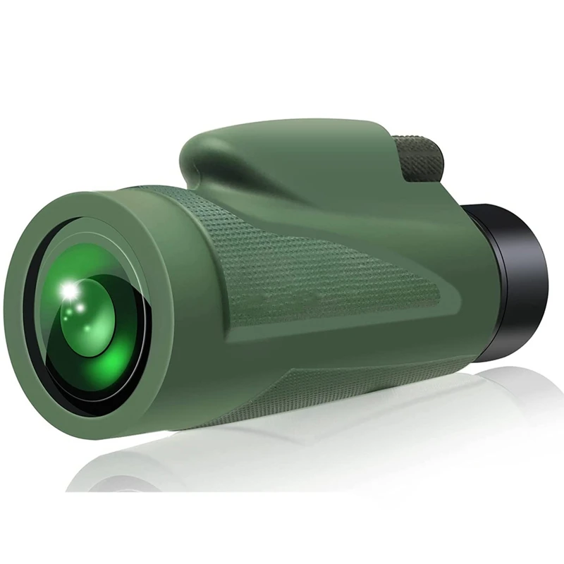 

Монокулярный телескоп 12X50 HD с держателем для смартфона, водонепроницаемый Монокуляр BAK4 Prism для охоты, наблюдения за птицами