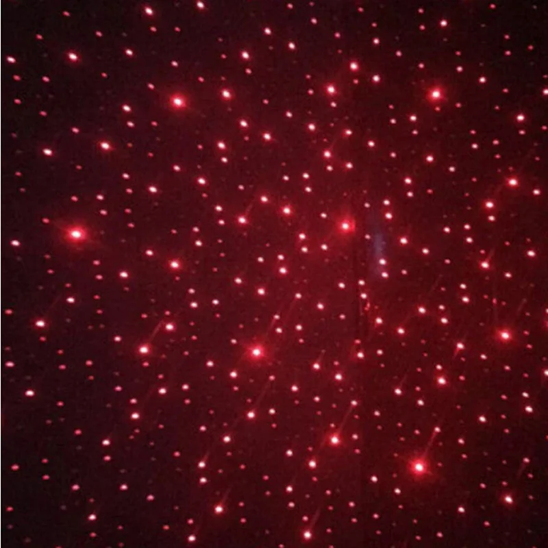 Автомобильный светодиодный Внутренний USB светильник для автомобиля Звездный