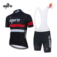 deporte new pro team cycling jerseys set road bike summer short sportwear men clothes ciclismo bycicle mtb bib gel set clothing
