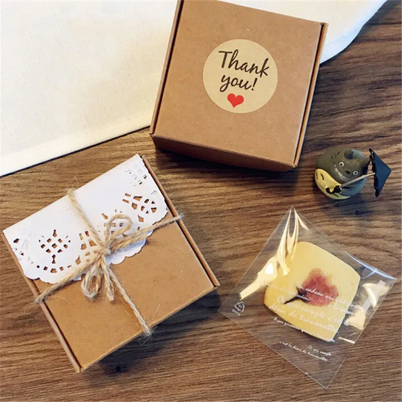 120pcs Handmade wtih Love Red Heart Thank you Round Scrapbooking Paper Labels Seal Sticker DIY Gift Dia.3.8cm | Дом и сад