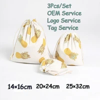 drawsting perfume gift bag dry flower bag brush kit pouch fragrance aroma pouch 3pcsset traveling organizer bag