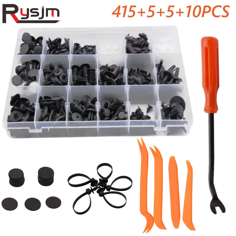 Набор пластиковых крепежных элементов с отверткой для кузова автомобиля ford explorer