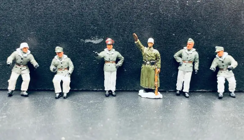 

Мини-фигурка из ПВХ 1/72, фигурка немецкая, солдатики 6 шт./партия