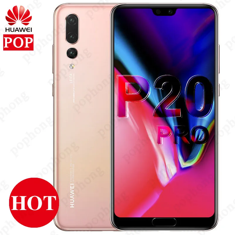 6 1 дюймовый смартфон Huawei P20 Pro ГБ 128 Восьмиядерный Kirin 970 Android 8 разблокировка