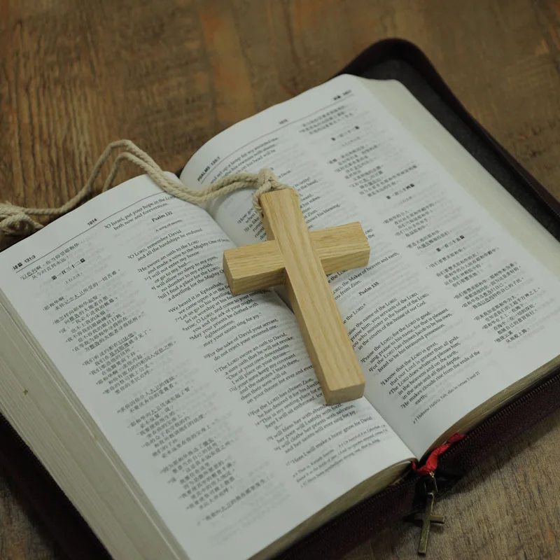 Автомобильный висящий крест христианская сумка для переноски упаковка 10*6 см