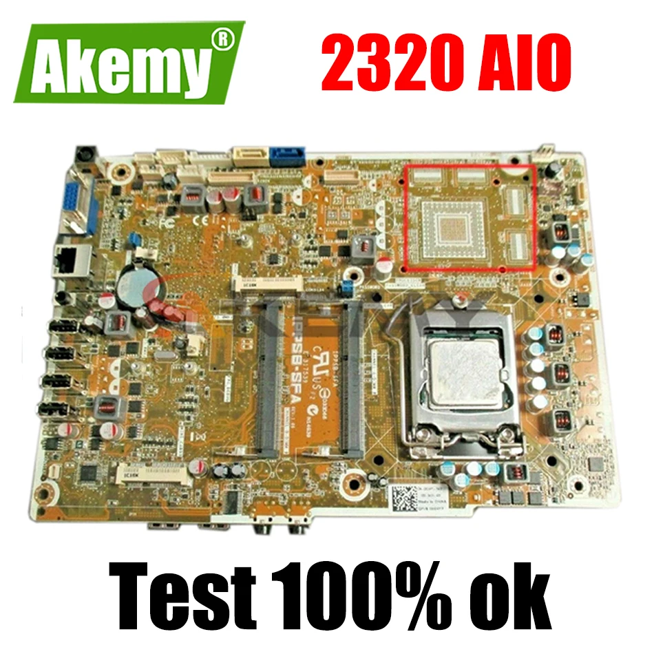 Для Dell Inspiron One 2320 материнская плата AIO CN 06D4YP 6D4YP IPPSB SFA H61 100% тестирование Быстрая