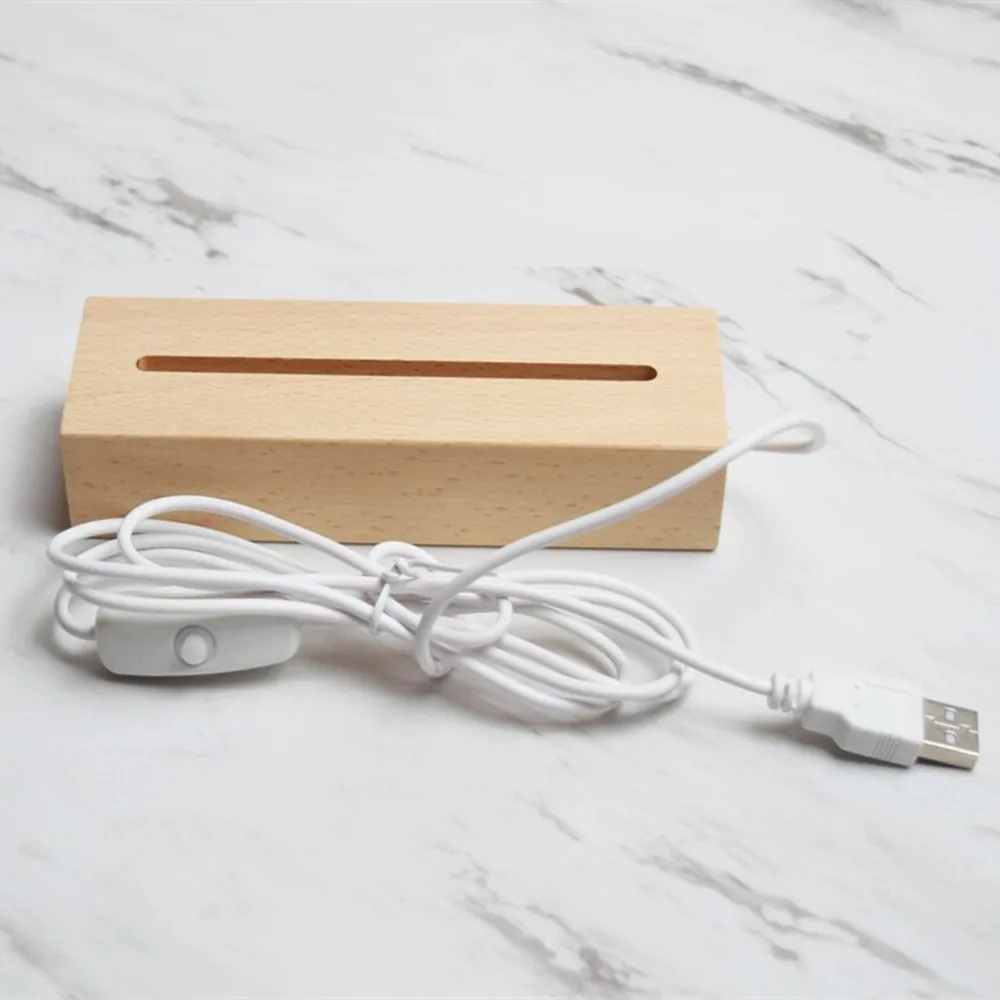 Персонализированная ночная лампа на USB с LED-подсветкой с животными, бабочками, единорогами, эльфами и динозаврами, из акрила, с индивидуальной гравировкой имён, для декорации дома детей.