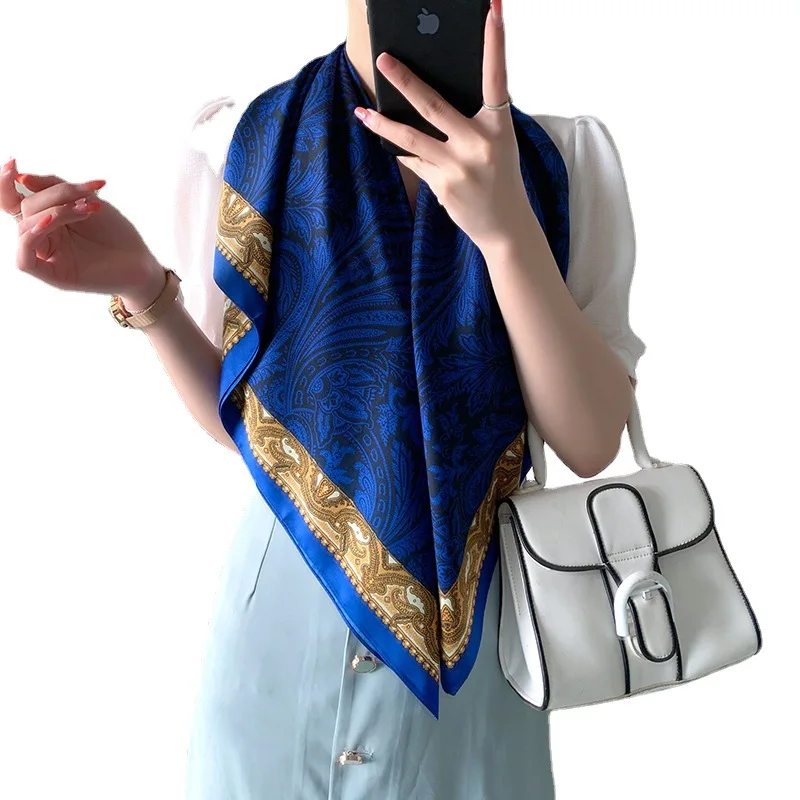 

Mulberry Scarf Women Silk Scarf Luxury Shawl Scarves Beach Cover-ups Bandana Hijabs Bufand de seda Foulard en soie solar playa