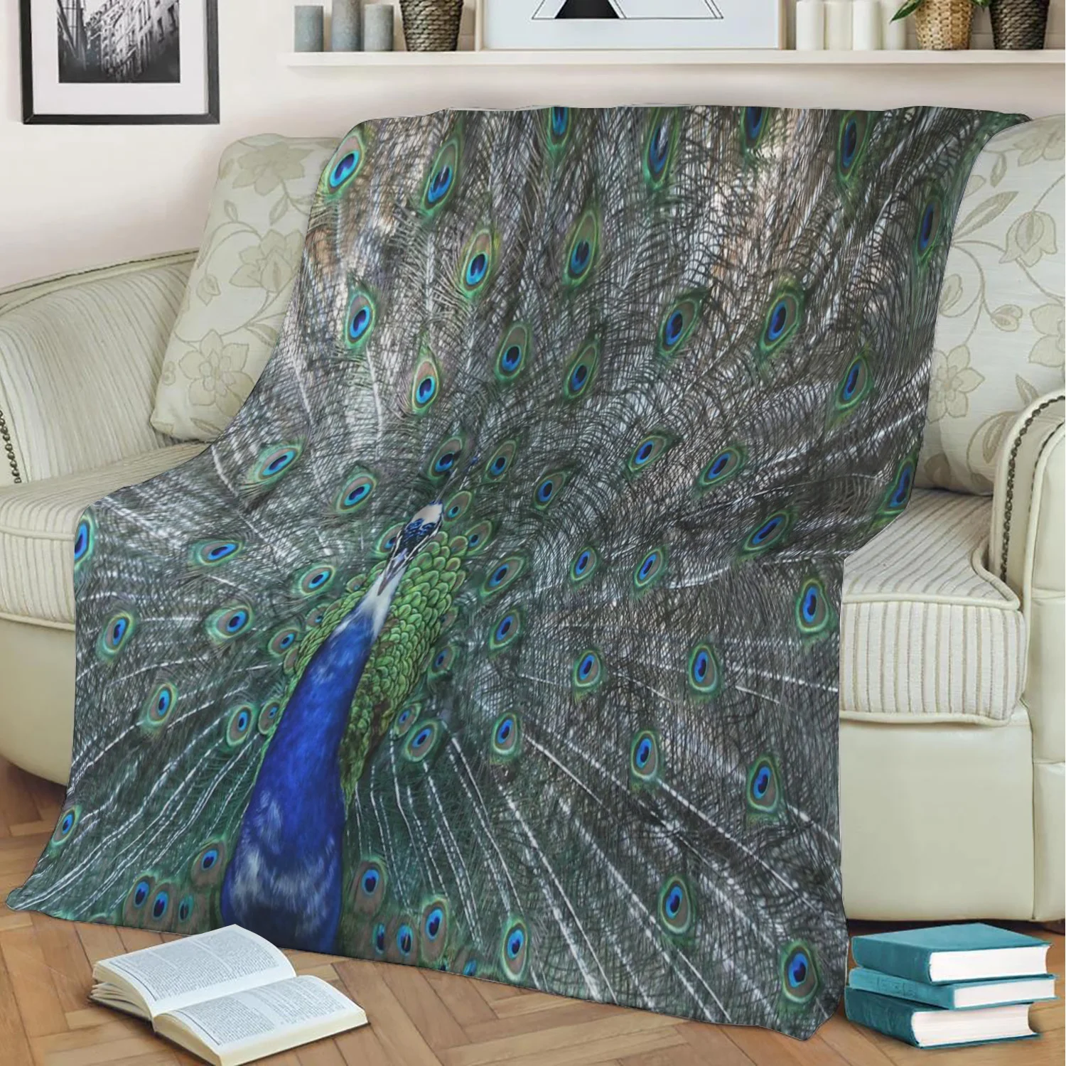 

Черно-синее фланелевое одеяло с животными, 3D печать, сохраняющее тепло диван, детское одеяло, домашний декор, текстиль, подарок для семьи меч...