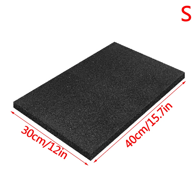 Черная практическая биохимическая хлопковая губка аквариум-фильтр для