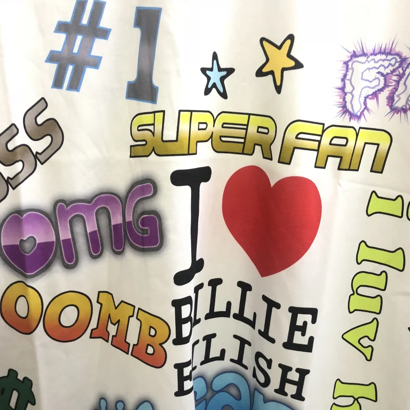 

2020ss Digital printing graffiti T-shirt Men Women High-Quality Streetwear T shirt Top Tees