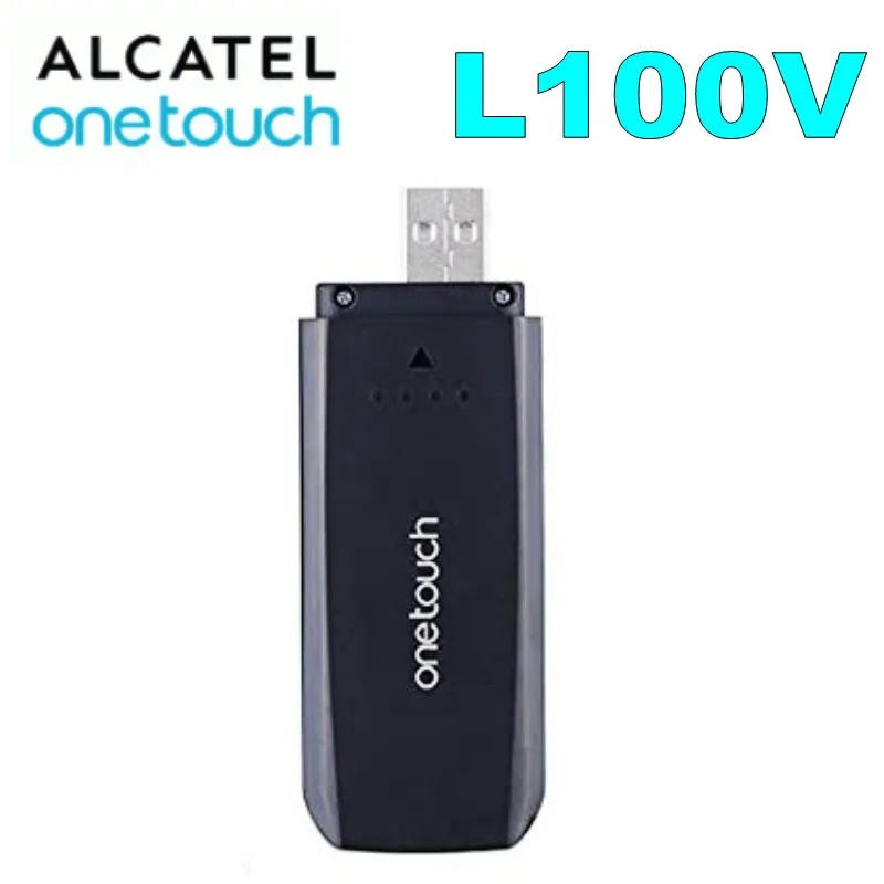 Разблокированный Alcatel One Touch L100V 4G LTE мобильный широкополосный USB модем 4 ключа со