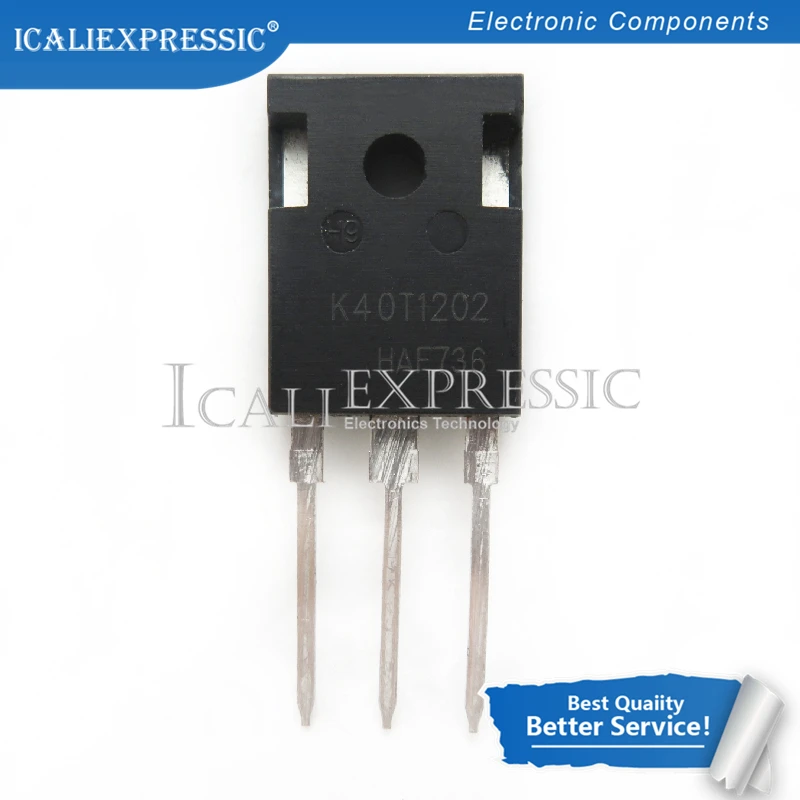 

10PCS IKW40N120T2 IKW40N120 K40T1202 40T1202 TO-247 40A 1200V new original In Stock