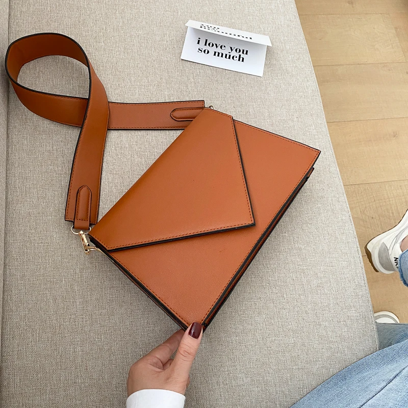 Винтажная женская кожаная сумка на плечо 2020 женские трендовые качественные