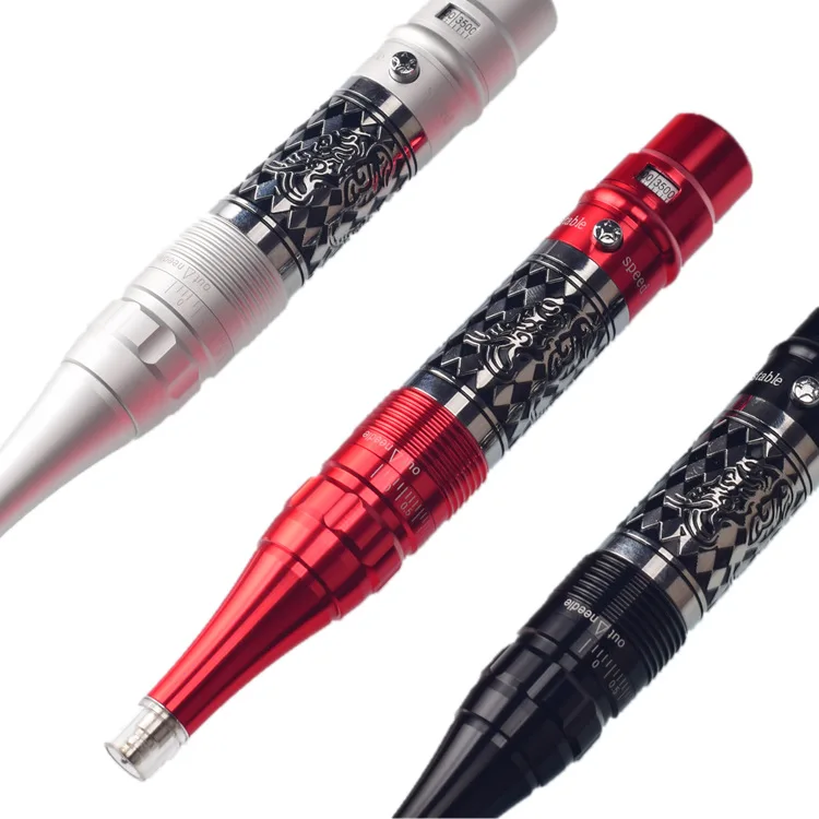 Микро-blading pen kit dermografo microblading Беспроводная Косметическая Перманентная татуировка машина с немецкий двигатель для бровей губ