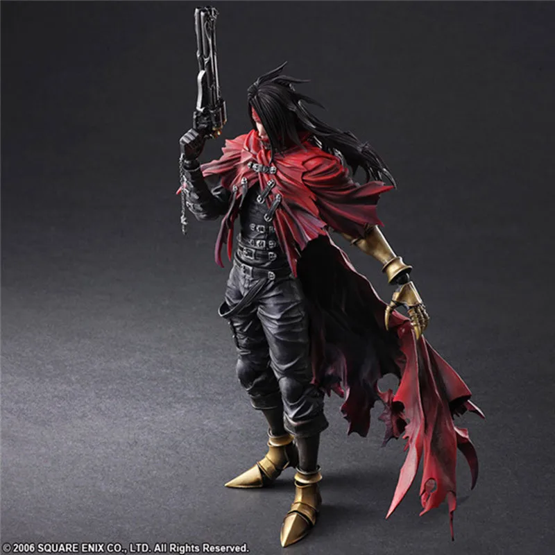 Dirge of Cerberus Final Fantasy VII Play Arts Kai Vincent Valentine фигурка экшн ПВХ 7 Коллекционная модель