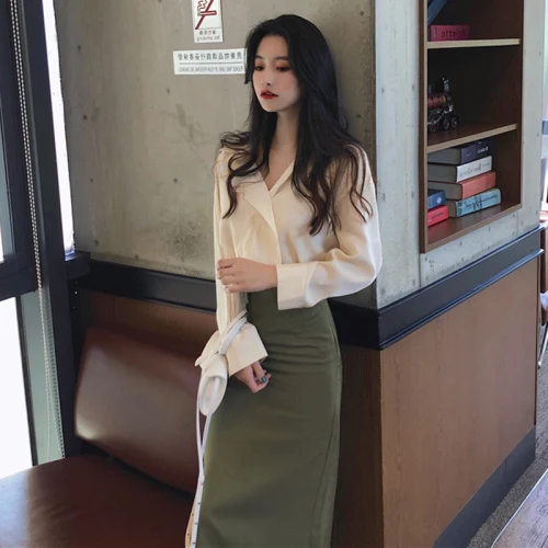 Модный Свободный Повседневный комплект из 2 предметов 2019 пикантная Женская