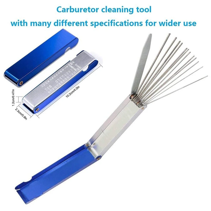 

10Pcs Carburetor Adjustment Screwdriver Tool Kit with Carrying Bag, Brush and Cleaner Tool Kit for Common 2 Cycle Engine