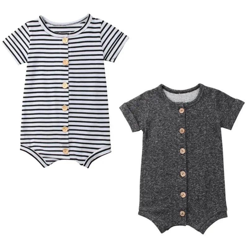 Одежда для новорожденных комплект одежды маленьких мальчиков с кнопки девочек