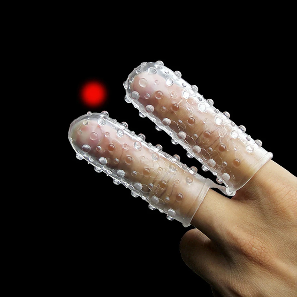 Фаллоимитатор для стимуляции клитора на палец G-Spot Вагина секс-игрушка 7 6 см