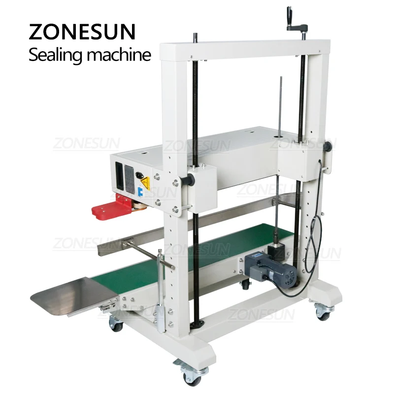 ZONESUN ZS FR1100 вертикальная машина для герметизации пищевых мешков в пластиковых