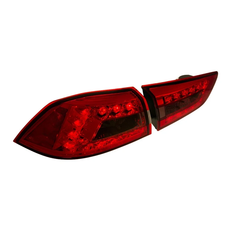 Mitsubishi Lancer X 07 17 Eagle Eyes фонари задние Audi стиль Q5 светодиодные